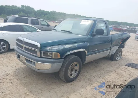 1998 Dodge Ram 1500 St из США, поврежденный, VIN 1B7HC16Y2WS538256